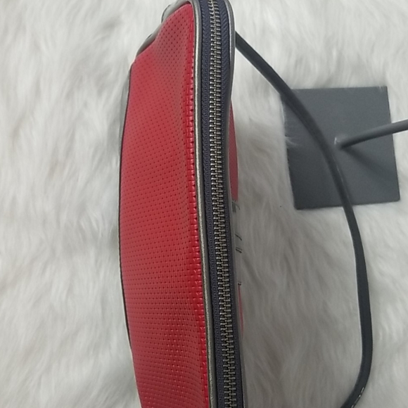 MISHAL KATZ SHOULDER BAG RED AND GRAY - Picture 6 of 8